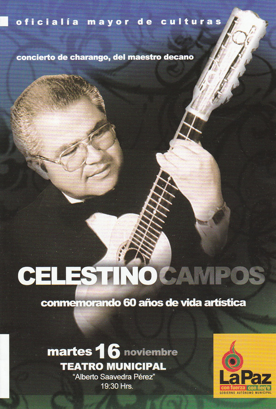 Teatro Municipal 60 Años Mtro Celestino Campos